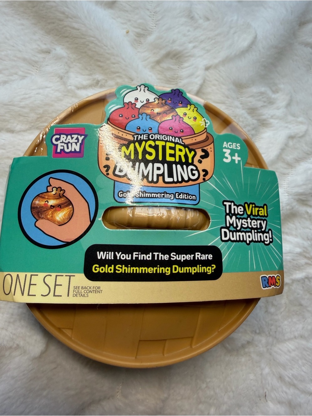 ✨🥟 NIB The Original Mystery Dumpling | Gold Shimmering Edition ✨RMS Crazy Fun